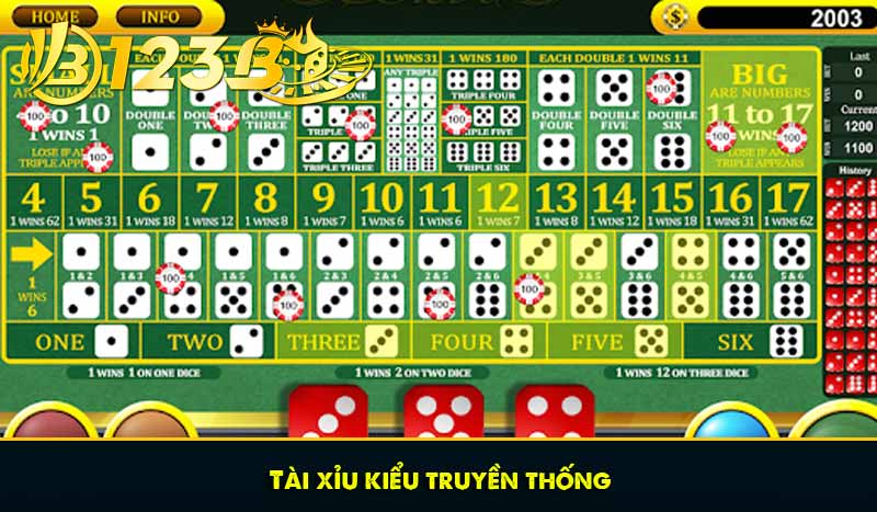 Tài xỉu là gì? Cách chơi như nào, nên chơi Sicbo tại 123B? 10 Tài xỉu kiểu truyền thống