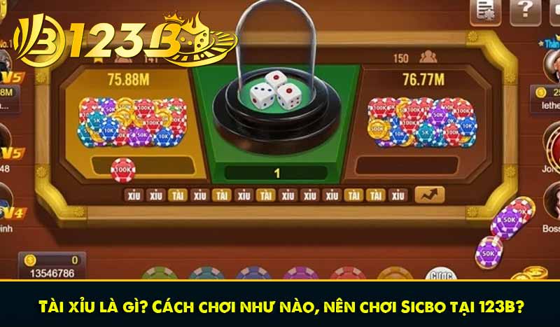 Tài xỉu là gì? Cách chơi như nào, nên chơi Sicbo tại 123B? 1 Tài xỉu là gì? Cách chơi như nào, nên chơi Sicbo tại 123B?