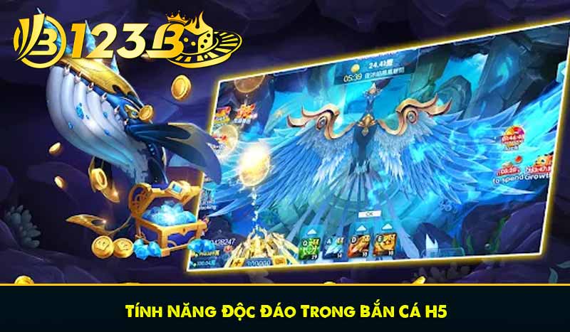 Bắn Cá H5 - Thử Thách Kỹ Năng, Săn Thưởng tại 123B Siêu Dễ 9 Tính Năng Độc Đáo Trong Bắn Cá H5